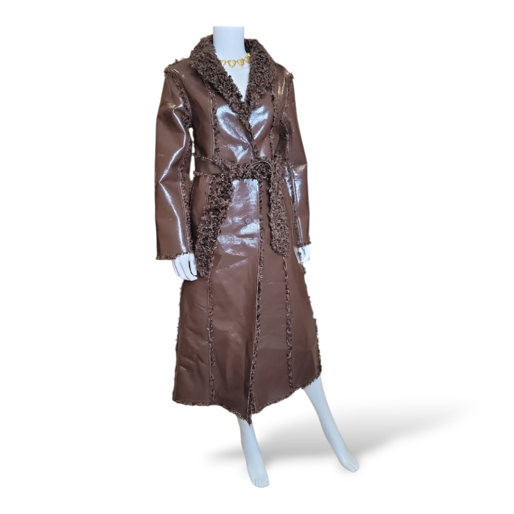 $1198 CULT GAIA Reversible Tili Coat XS - Picture 5 of 14